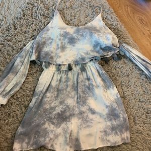 American Eagle Tie Dye romper